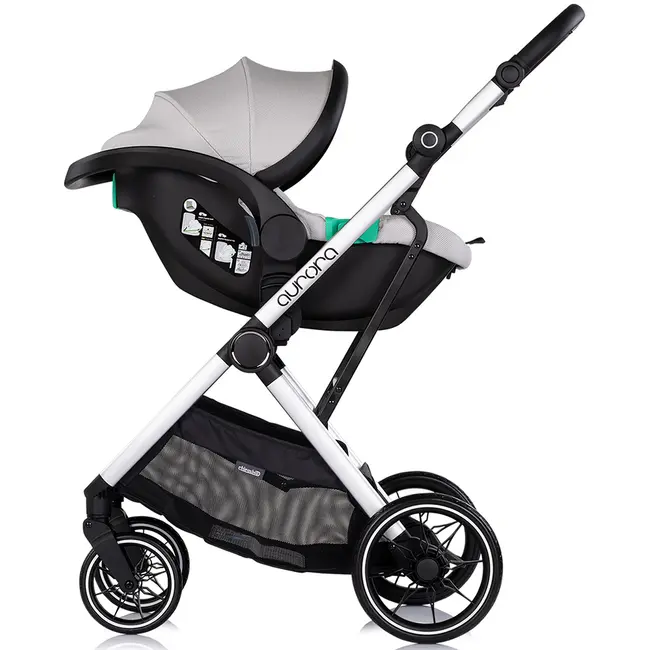 Carucior Chipolino Aurora 3 in 1 platinum HUBKKAA02602PL