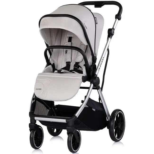 Carucior Chipolino Aurora 3 in 1 platinum HUBKKAA02602PL