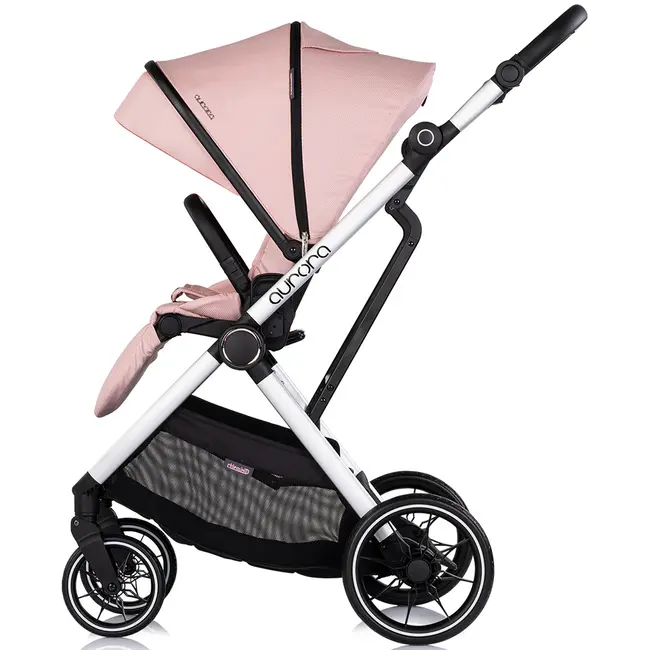 Carucior Chipolino Aurora 3 in 1 powder pink HUBKKAA02606PP