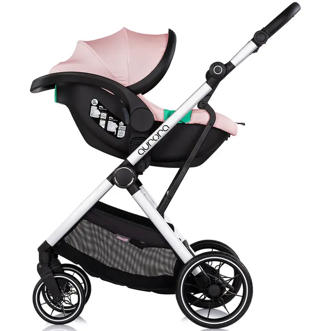 Carucior Chipolino Aurora 3 in 1 powder pink HUBKKAA02606PP