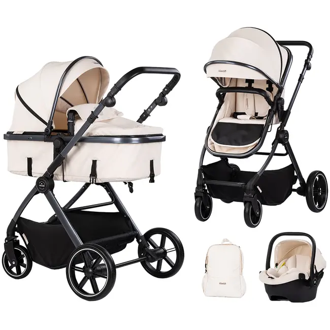 Carucior Chipolino Pearl 3 in 1 cashmere HUBST-KKPE02604CA