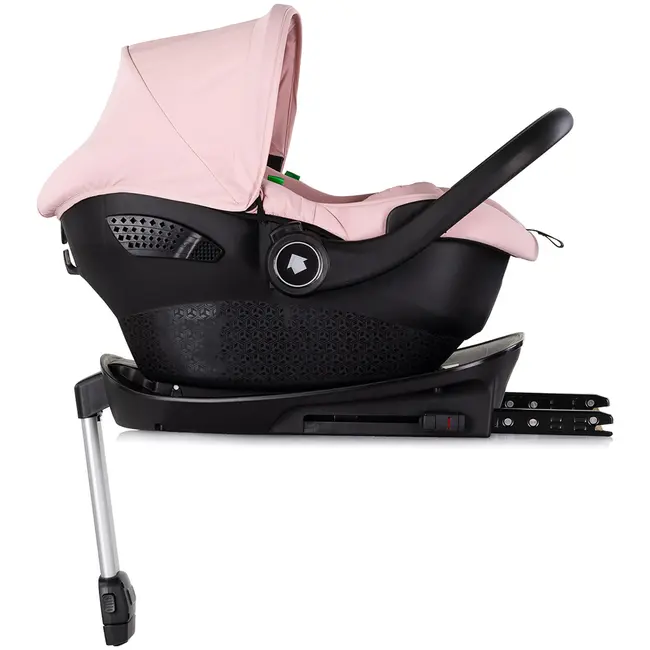 Carucior Chipolino Pearl 3 in 1 powder pink HUBST-KKPE02606PP