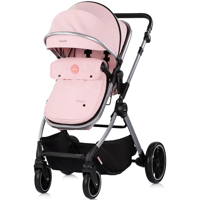 Carucior Chipolino Pearl 3 in 1 powder pink HUBST-KKPE02606PP