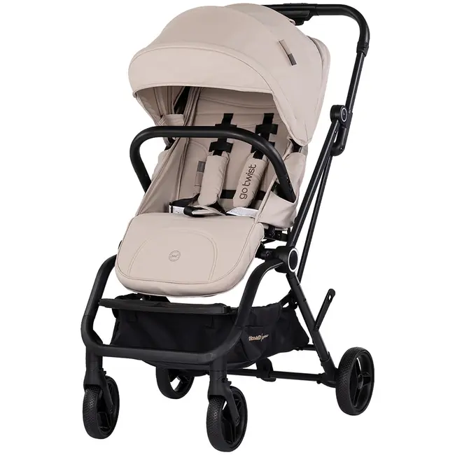 Carucior sport Chipolino Go Twist cu sezut rotativ latte HUBLKGT02602LA