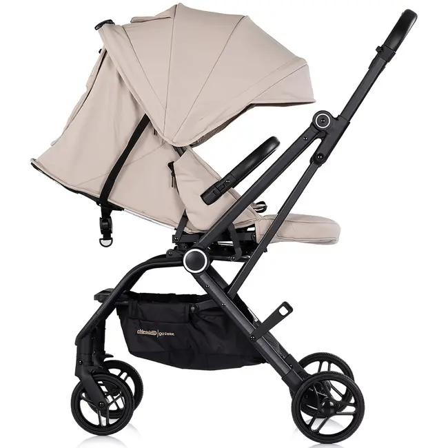 Carucior sport Chipolino Go Twist cu sezut rotativ latte HUBLKGT02602LA