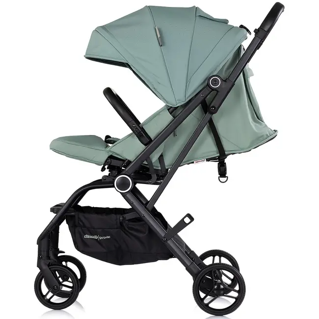 Carucior sport Chipolino Go Twist cu sezut rotativ matcha HUBLKGT02603MA