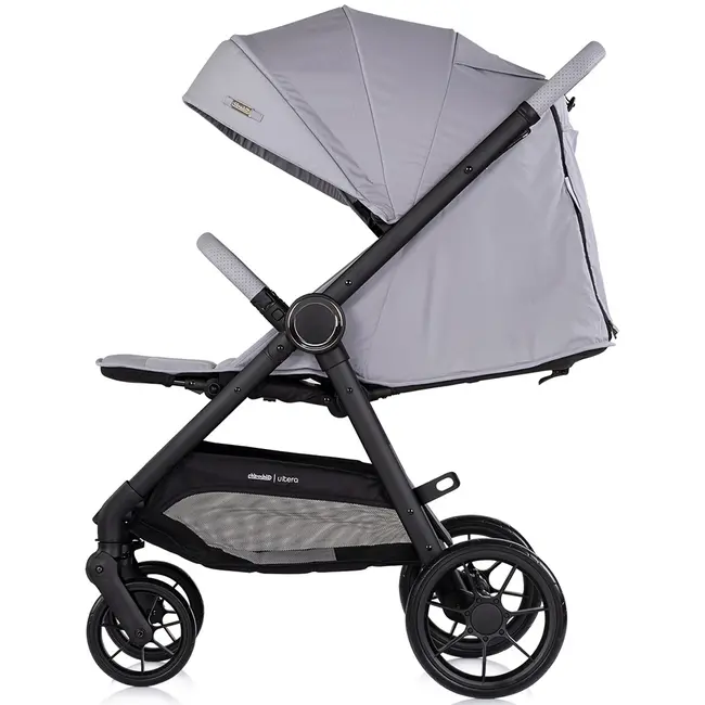 Carucior sport Chipolino Ultera cu husa picioare platinum HUBLKUL02601PL