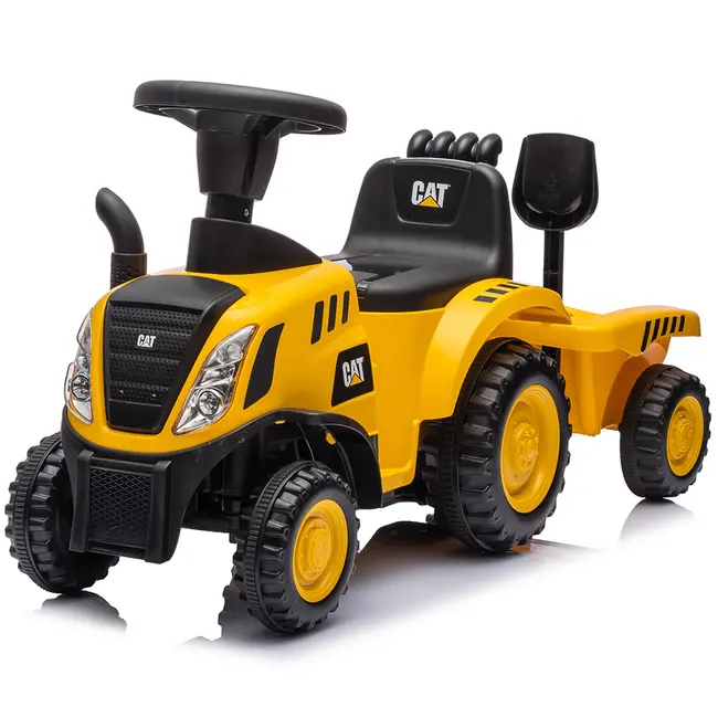 Masinuta de impins Chipolino CAT Tractor yellow HUBROCCAT02402TR