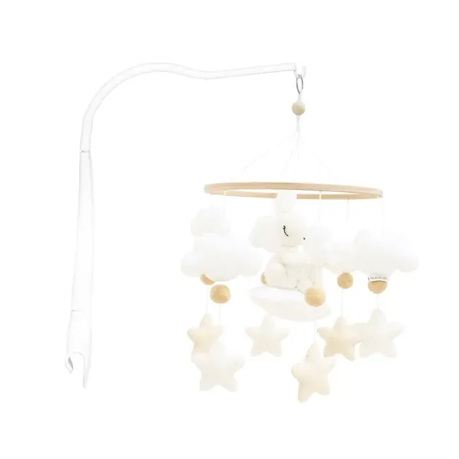 Neno Bani &ndash; carusel pentru pătuț cu suport de prindere JEMNEN-BAB-ZB008