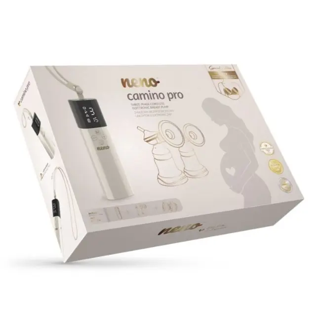 Neno Camino Pro&ndash; pompă de s&acirc;n electrică dublă, fără fir JEMNEN-MAM-LK022