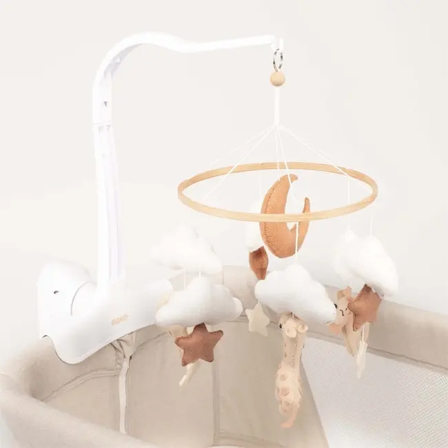 Neno Leo &ndash; carusel pentru pătuț cu suport de prindere JEMNEN-BAB-ZB004
