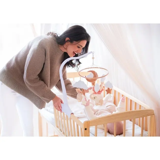 Neno Leo &ndash; carusel pentru pătuț cu suport de prindere JEMNEN-BAB-ZB004