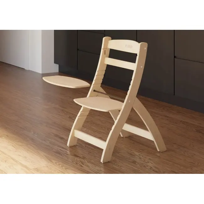 Neno Pino &ndash; Scaun de masa din lemn 2 in 1 JEMNEN-BAB- ME019