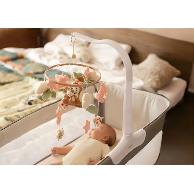 Neno Rosi &ndash; carusel pentru pătuț cu braț de prindere JEMNEN-BAB-ZB009