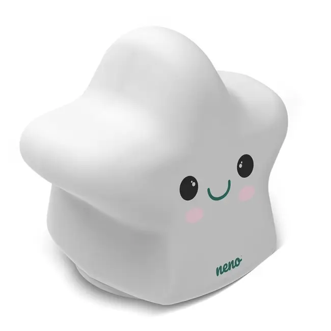 Neno Shine &ndash; lampă de noapte din silicon pentru copii, &icirc;n formă de stea JEMNEN-MAM- LM005