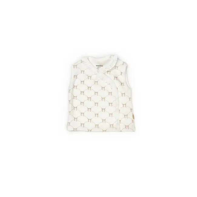 Set 2 vestute pentru bebelusi, stone, BabyCosy Organic Wear (Marime: 9-12 luni) JEMBC-CSY8159-9