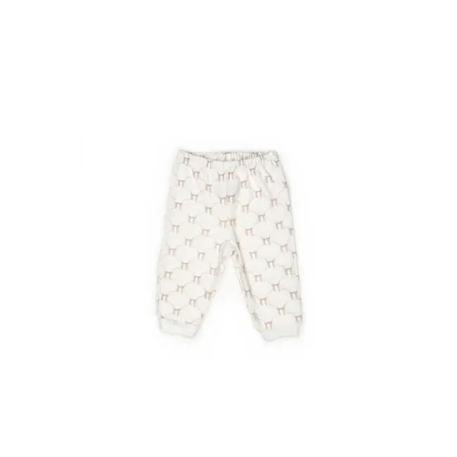 Set bluză și pantalon, Bow, BabyCosy, 100%bumbac organic, Powder (Marime: 12-18 Luni) JEMBC-CSY8158-12