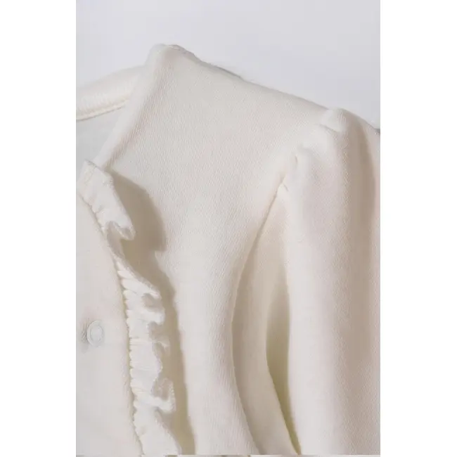 Set bluză și pantalonași, Bow, BabyCosy, 100%bumbac organic (Marime: 18-24 Luni) JEMBC-CSY8155-18