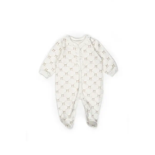 Set de 10 piese pentru nou nascut, Bow, stone, 100% bumbac organic, BabyCosy JEMBC-CSY8169