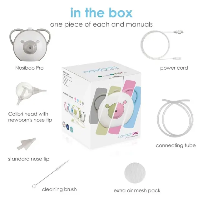 Aspirator nazal electric Nosiboo Pro Bej
