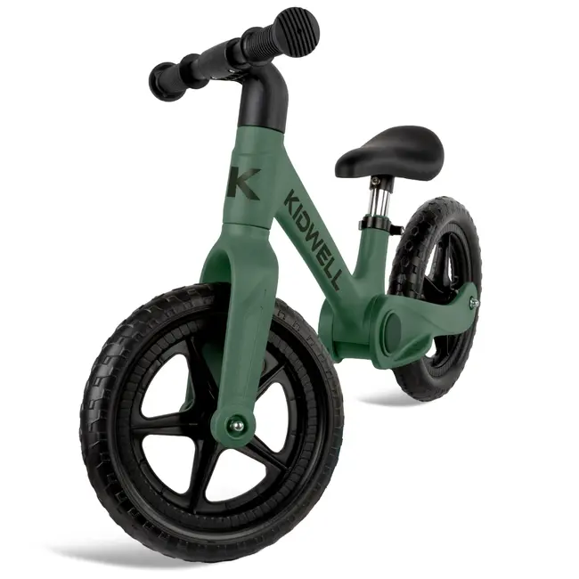 Bicicleta Fara Pedale Pliabila Kidwell Flex Green, Ultra Usoara 2.9 Kg, 2+ Ani Pjbrobifle03a1