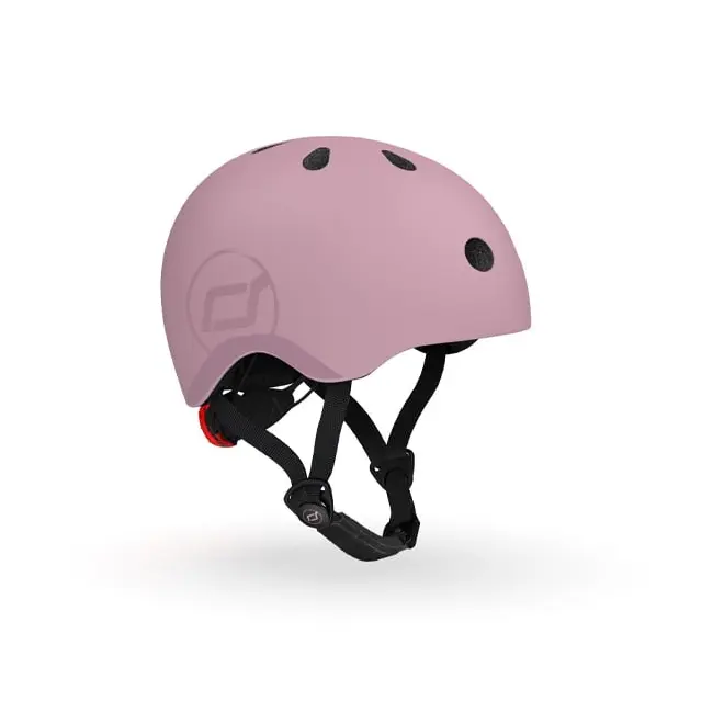 Casca De Protectie Pentru Copii Cu Finisaj Mat, Sistem De Reglare Magnetic, Include Lumina De Siguranta Led Si Captuseala Moale Din Fleece Pentru Protectie Suplimentara, S-m, 51-55 Cm, 3 Ani+,  Wildbe Pjb00083