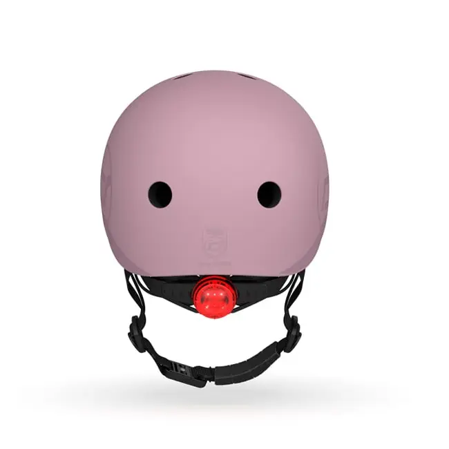 Casca De Protectie Pentru Copii Cu Finisaj Mat, Sistem De Reglare Magnetic, Include Lumina De Siguranta Led Si Captuseala Moale Din Fleece Pentru Protectie Suplimentara, S-m, 51-55 Cm, 3 Ani+,  Wildbe Pjb00083