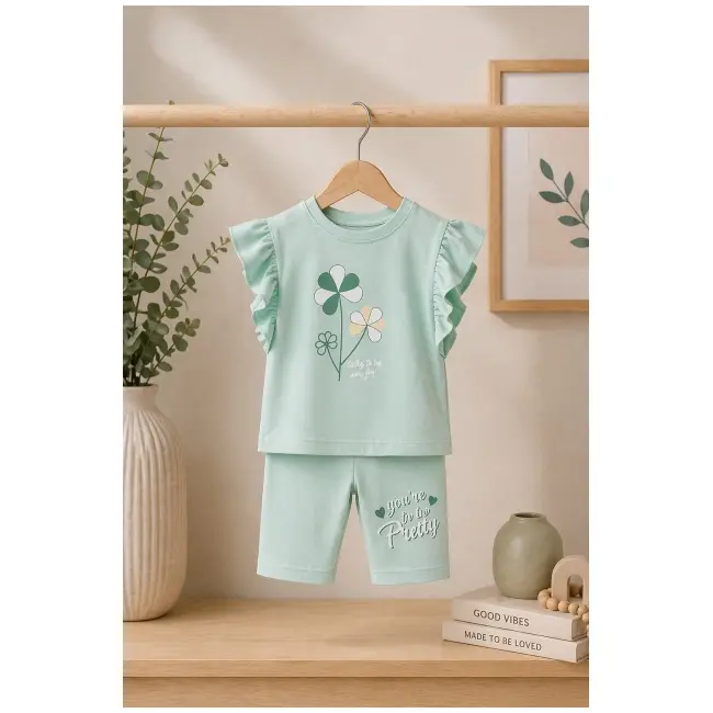 Compleu din doua piese cu colantei, vernil, comix bye26y107-1