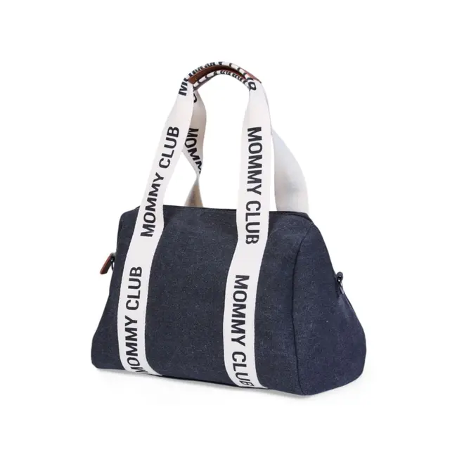 Geanta de bebe Childhome Mommy Club Canvas Black