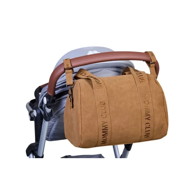 Geanta de bebe Childhome Mommy Club Signature Prestige Hazlenut