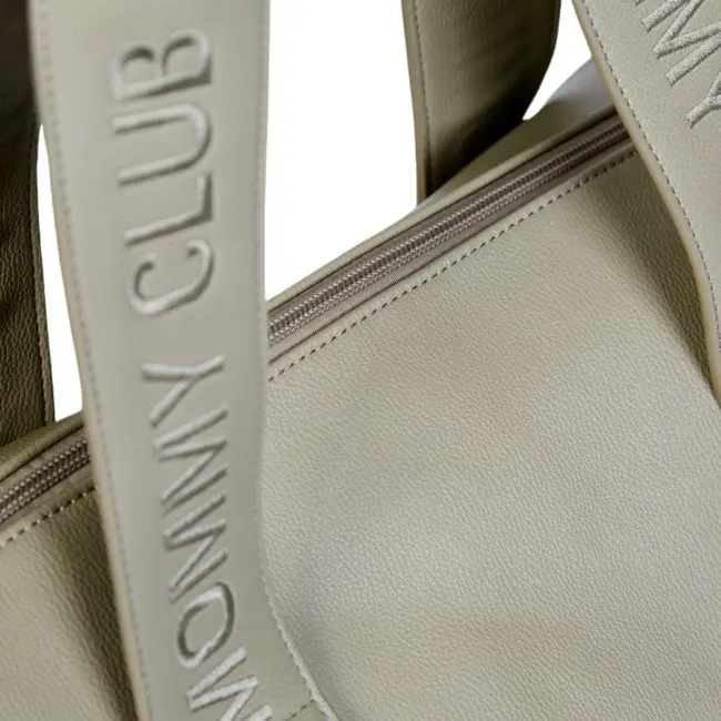 Geanta de bebe Childhome Mommy Club piele Verde