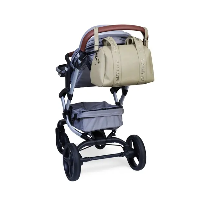 Geanta de bebe Childhome Mommy Club piele Verde