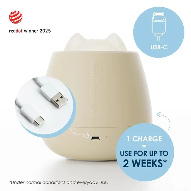 Lampa de veghe Nosiboo Zigg antrenor de somn pentru copii cu lumina rosie si temporizator Beige