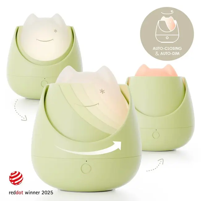 Lampa de veghe Nosiboo Zigg antrenor de somn pentru copii cu lumina rosie si temporizator Sage