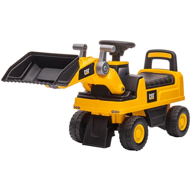 Masinuta de impins Chipolino CAT Loader yellow HUBROCCAT02401YE