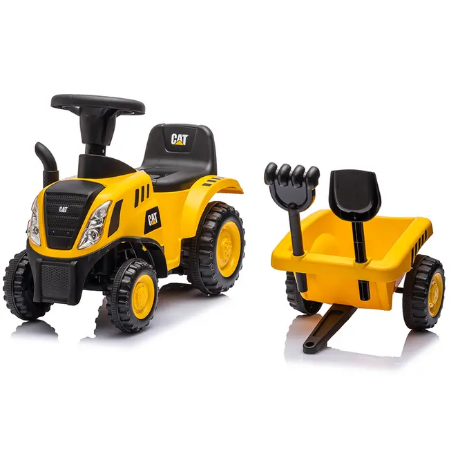 Masinuta de impins Chipolino CAT Tractor yellow HUBROCCAT02402TR