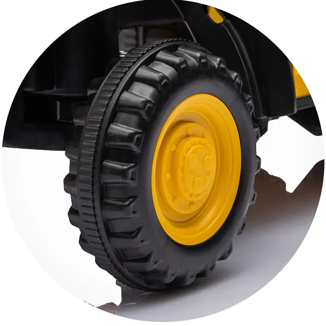 Masinuta de impins Chipolino CAT Tractor yellow HUBROCCAT02402TR