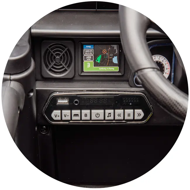 Masinuta electrica Chipolino Toyota FJ Cruiser cu roti EVA granite HUBELJTFJ252AR