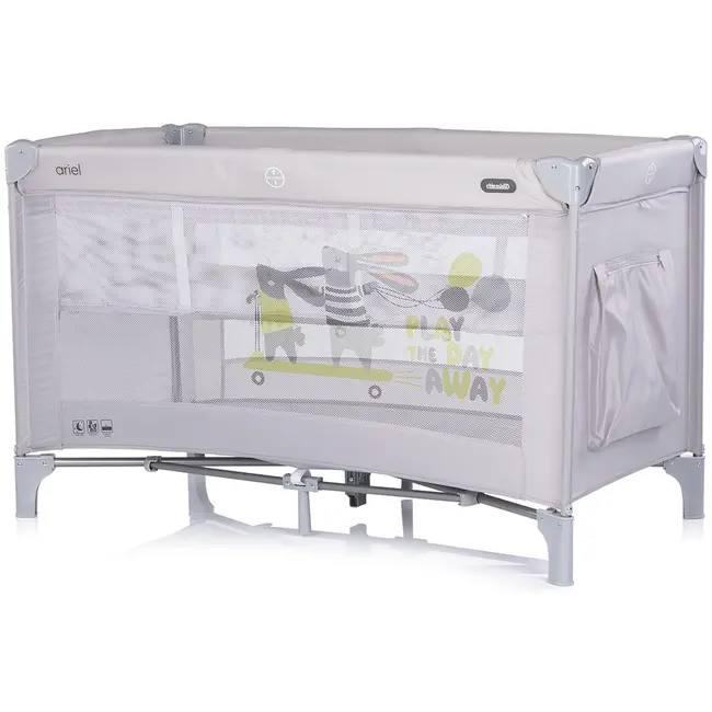 Patut pliabil Chipolino Ariel platinum HUBKOSIAR261PL