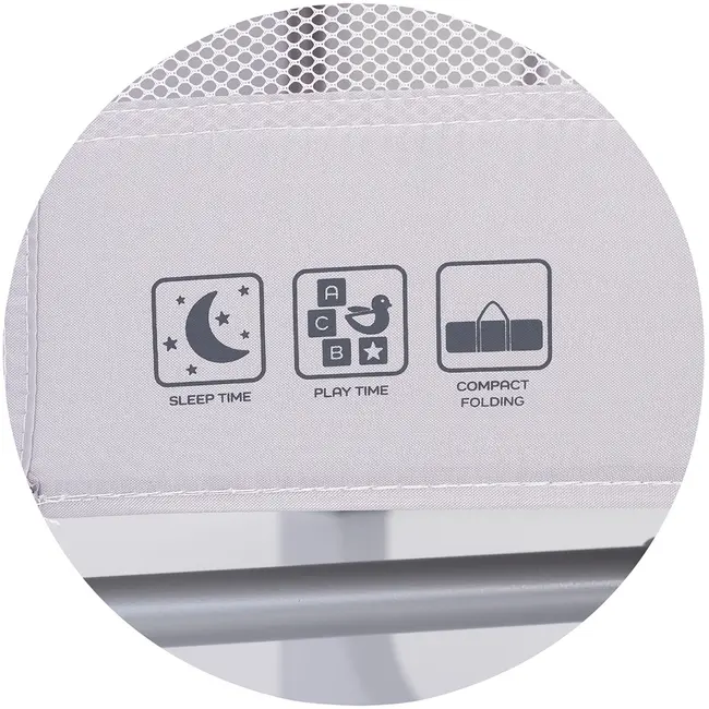 Patut pliabil Chipolino Ariel platinum HUBKOSIAR261PL