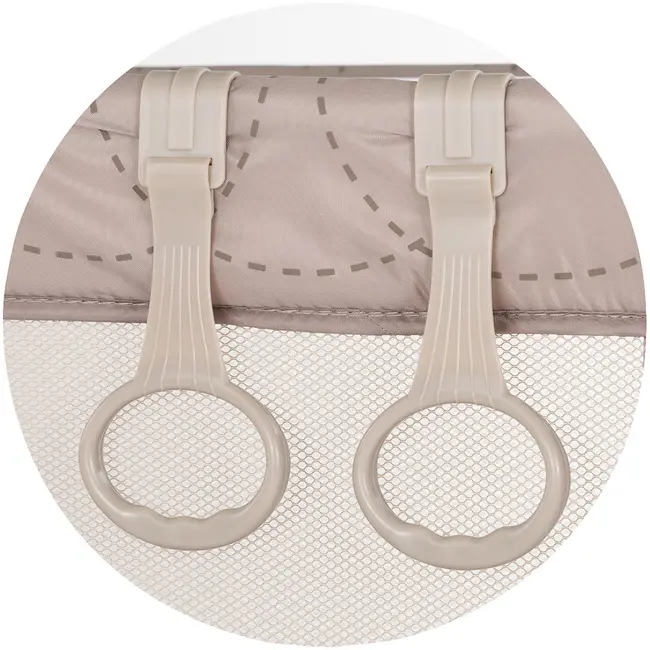 Patut pliabil Chipolino Capri latte HUBKOSIK2602LA