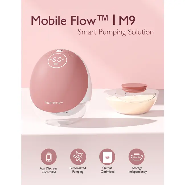 Pompa de san Momcozy Hands-free M9 Rosie