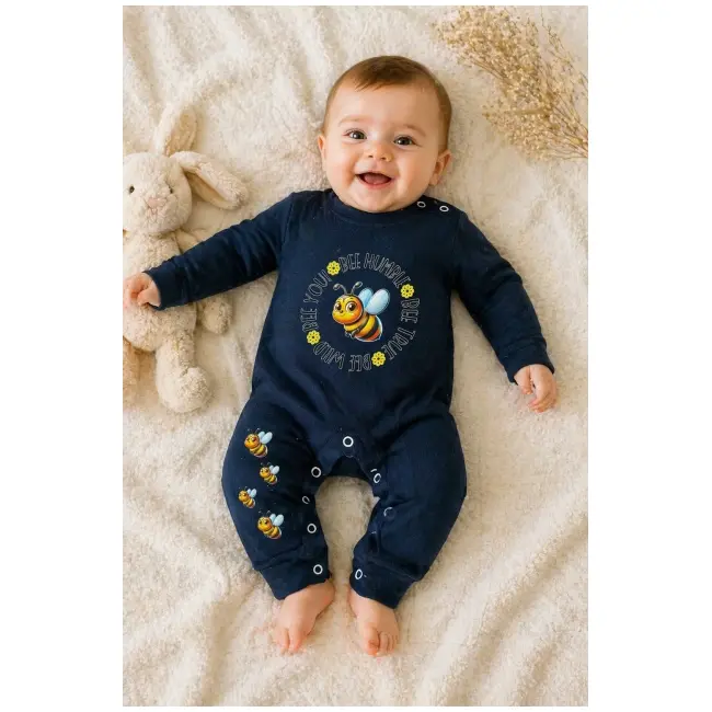 Salopeta bleumarin fara botosei happy bee bp02