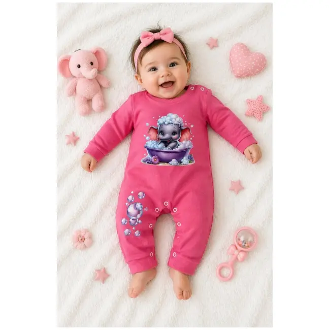 Salopeta roz fara botosei elefantel bp1