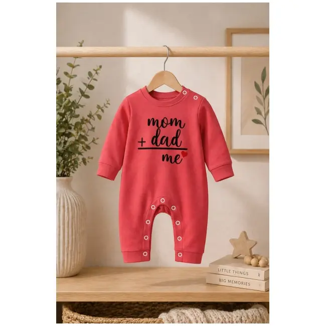 Salopeta roz fara botosei pentru bebelusi, mom&dad bp4-5