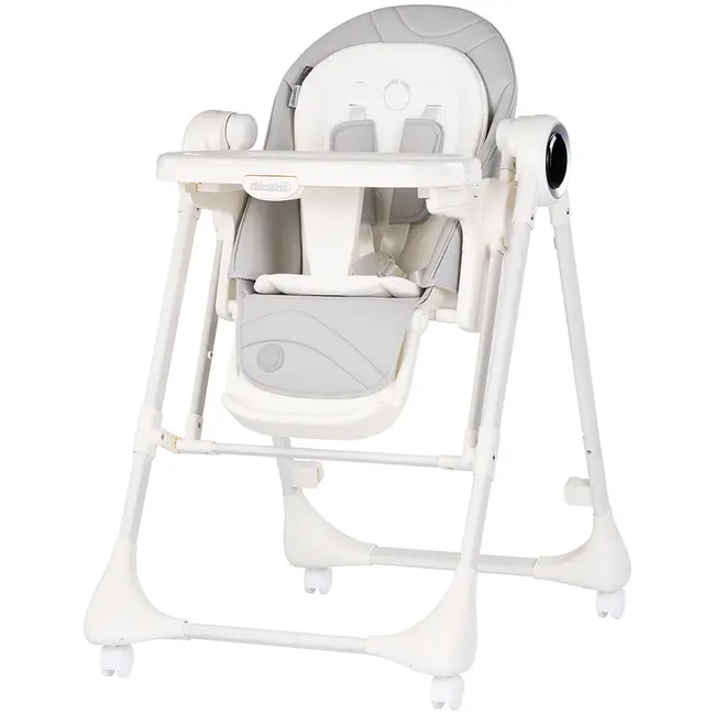 Scaun de masa si leagan electric Chipolino Master Class 2 in 1 cashmere HUBSTHMA02602CA