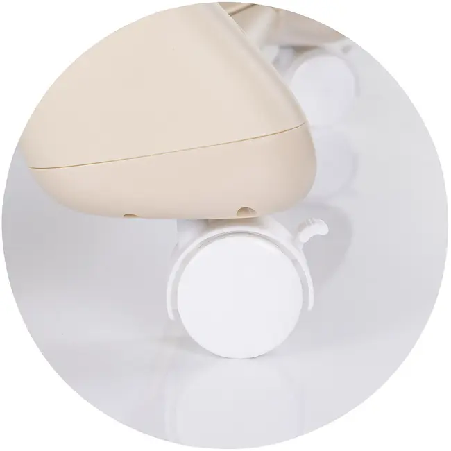 Scaun de masa si leagan electric Chipolino Master Class 2 in 1 latte HUBSTHMA02603LA