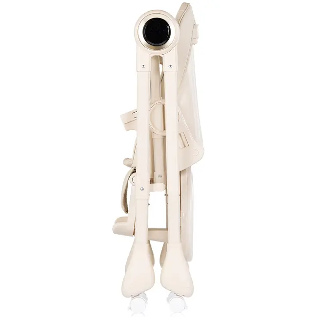 Scaun de masa si leagan electric Chipolino Master Class 2 in 1 latte HUBSTHMA02603LA