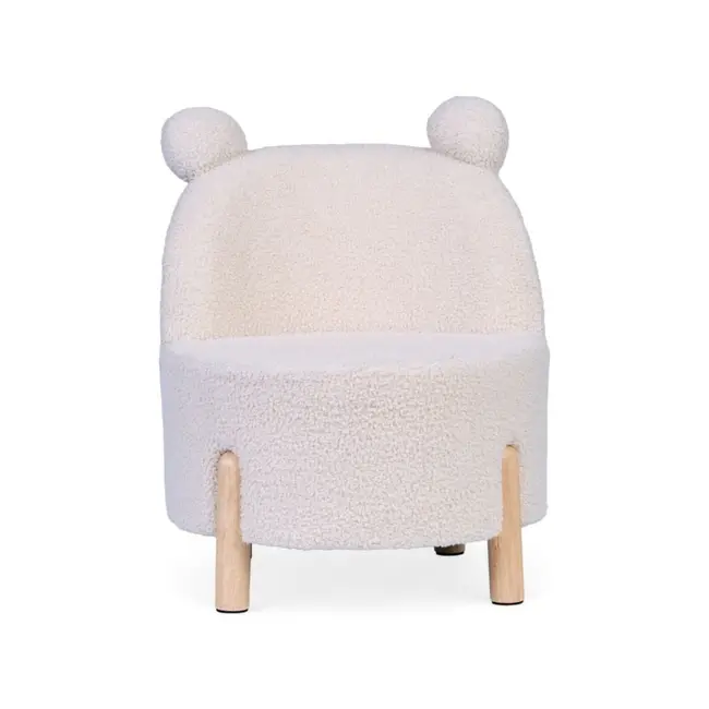 Scaun pentru copii Childhome Teddy Offwhite