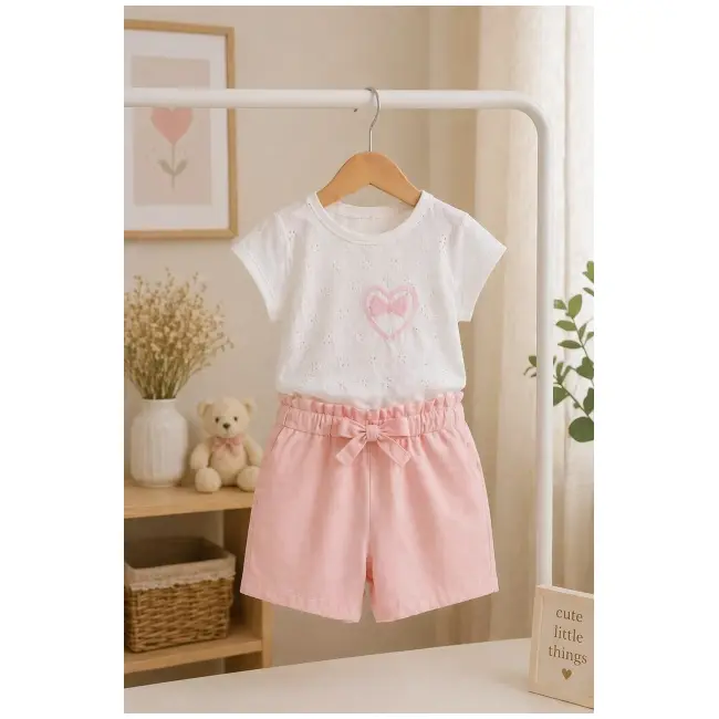 Set pentru fetite pampalkids cu inimioare bp6396-1